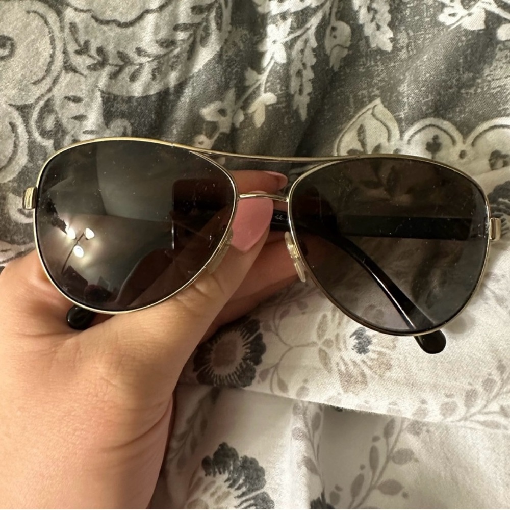Women’s Burberry Aviator sunglasses